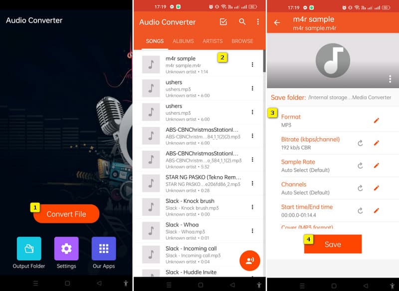 M4R in MP3 App Konvertieren