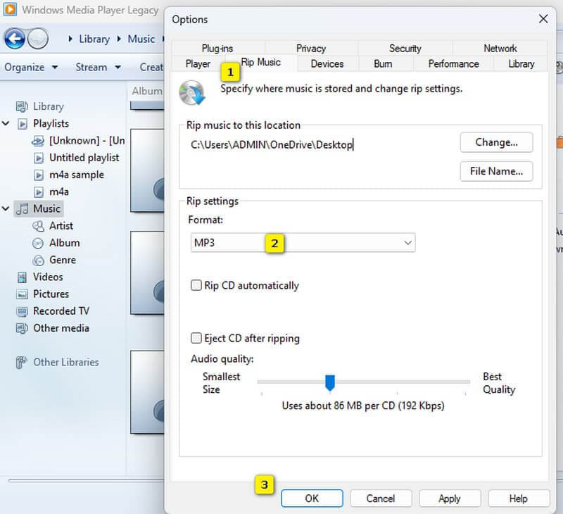 WMA in MP3 umwandeln WMP Konvertieren