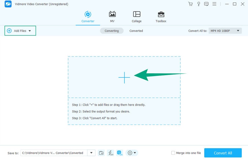WMV in MP4 konvertieren Vidmore importieren