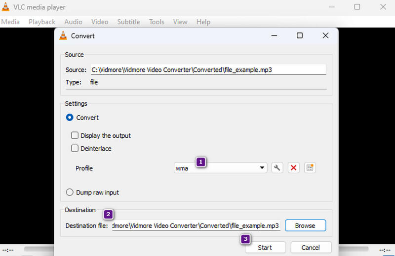 MP3-WMA-VLC-Konverter umwandeln