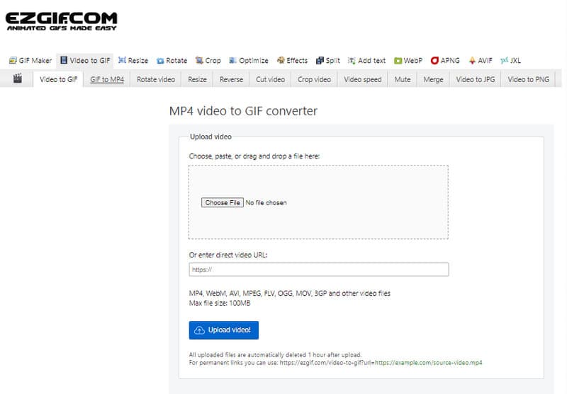 GIF MP4 Ezgif