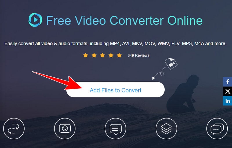 M2TS MP4 Vidmore Online Hinzufügen