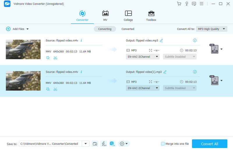 M4V MP3 Konverter Vidmore