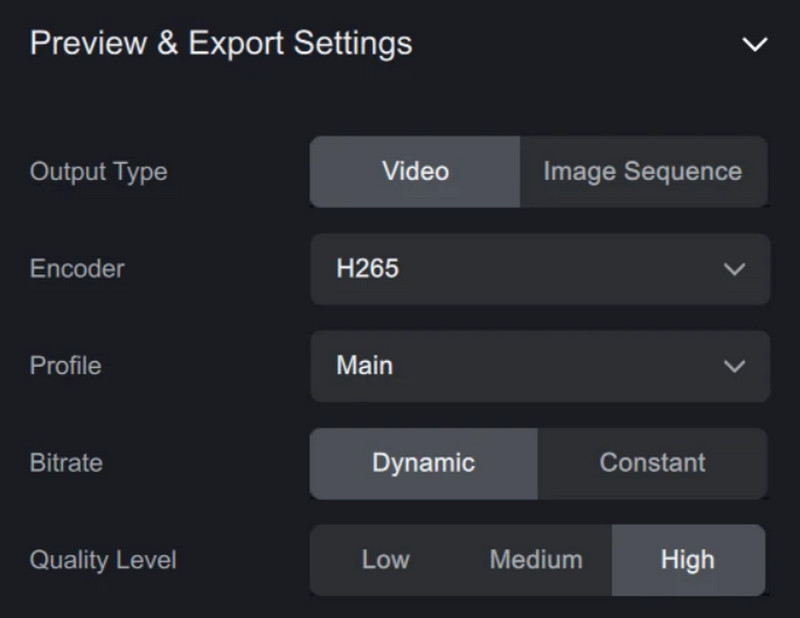 Ausgabe-Einstellungen