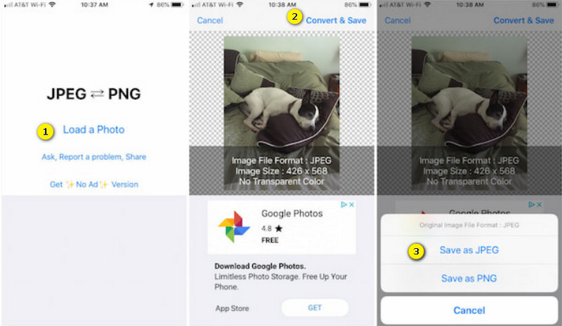 Konvertierung iOS Konvertierung