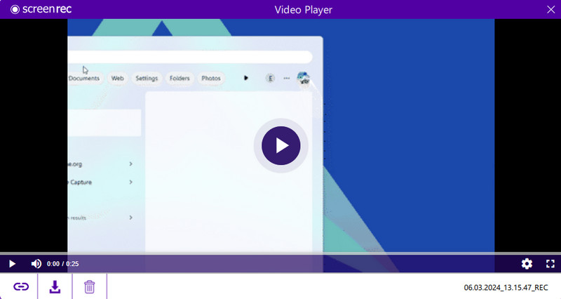 Screenrec Videoplayer