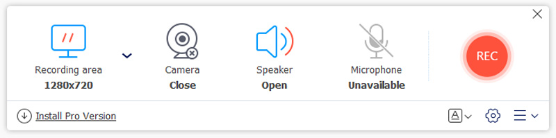 Vidmore Kostenloser Online‑Bildschirmrekorder