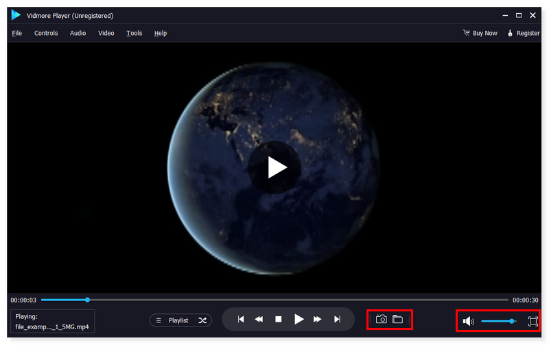 Vidmore MP4-Dateien abspielen