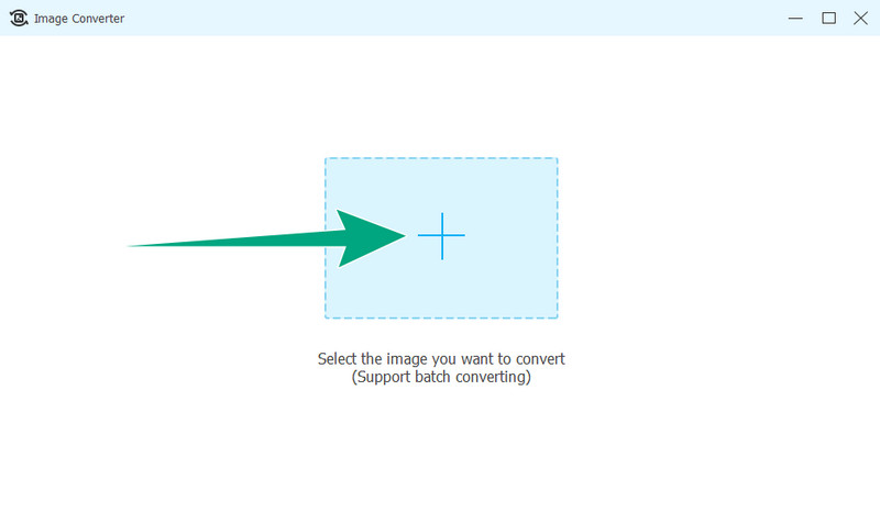 Vidmore WebP-JPG-Tool Dateien hochladen