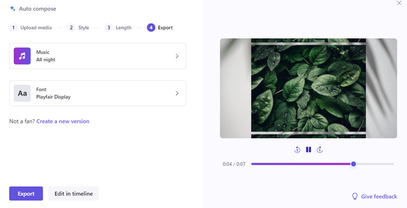 Clipchamp Videoeditor