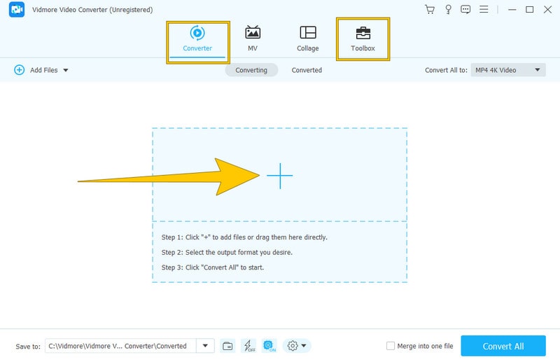 Heimvideo bearbeiten Vidmore Hinzufügen