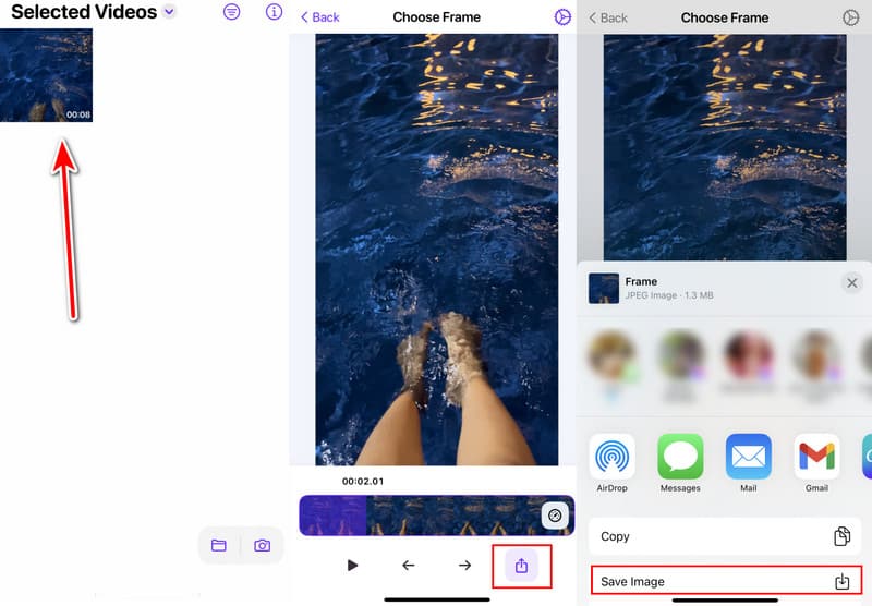 Schaltfläche „Bild exportieren und speichern“