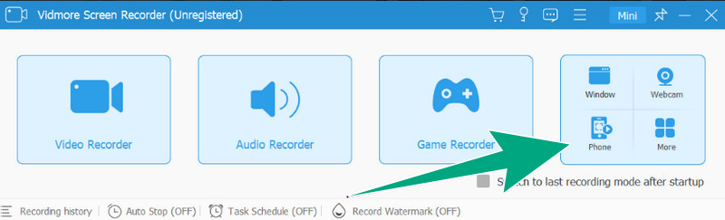 Vidmore iPad‑Bildschirmaufnahme‑Tool