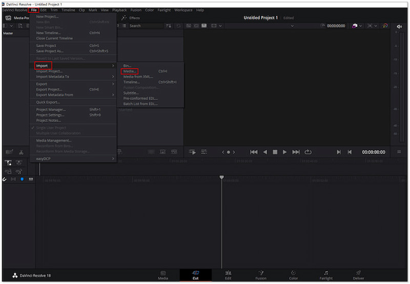 Mediendatei hinzufügen