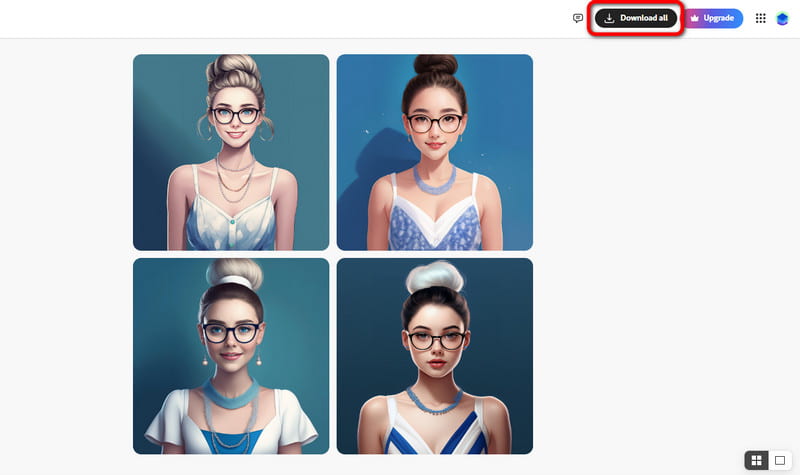 Adobe Alle herunterladen-Schaltfläche