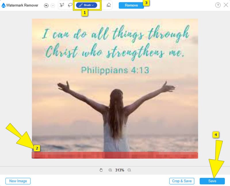 KI-Bilderweiterer Wasserzeichen entfernen