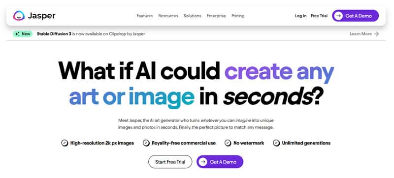 KI-Bildgenerator Jasper