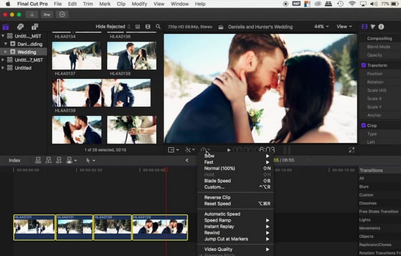 ProRes in Final Cut bearbeiten