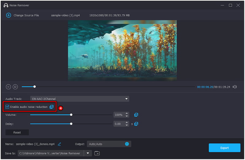 Rauschunterdrückung aktivieren