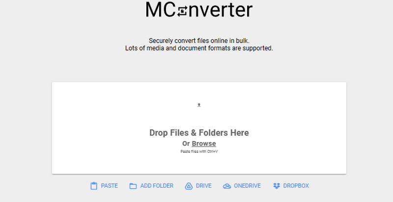 JPG PNG WebM MConverter Hochladen