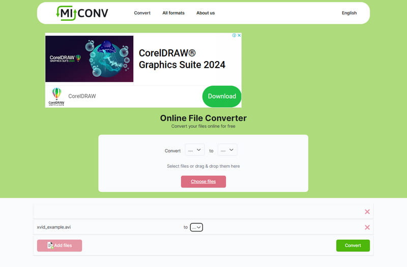 Xvid-Konverter MiConv