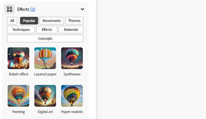 Effekte-hinzufügen-Funktion