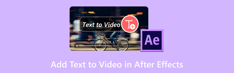Text in Video in After Effects einfügen