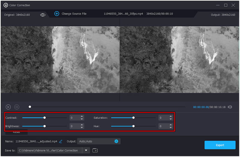 Videoeffekte anpassen