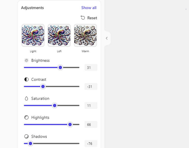 Farb­anpassungs‑Funktion