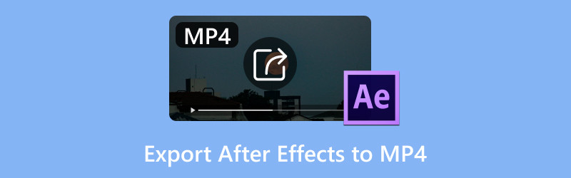 After Effects als Mp4 exportieren
