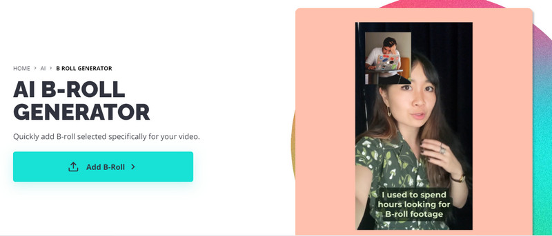 Kapwing B-Roll-Generator