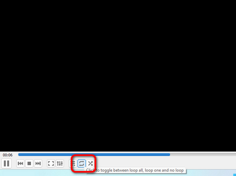 Video in VLC schleifen