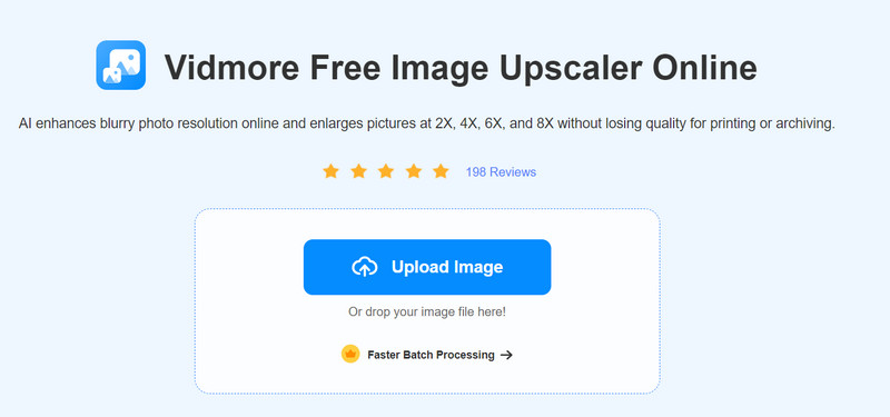 Vidmore Online-Upscaler