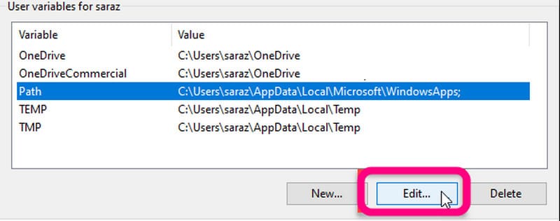 Ffmpeg zum Pfad hinzufügen