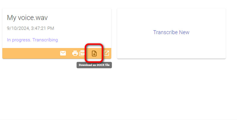 Schaltfläche „Herunterladen“ – Endergebnis
