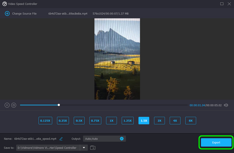 Das endgültige Video exportieren