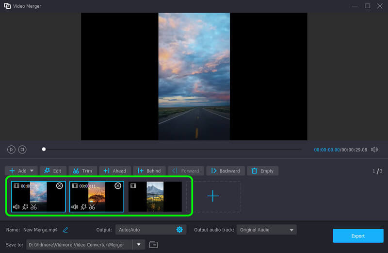 Die Videos organisieren