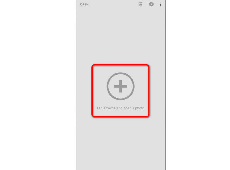 Plus‑Schaltfläche drücken