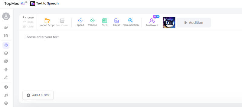 TopMedia Megami KI‑Stimmen-Generator