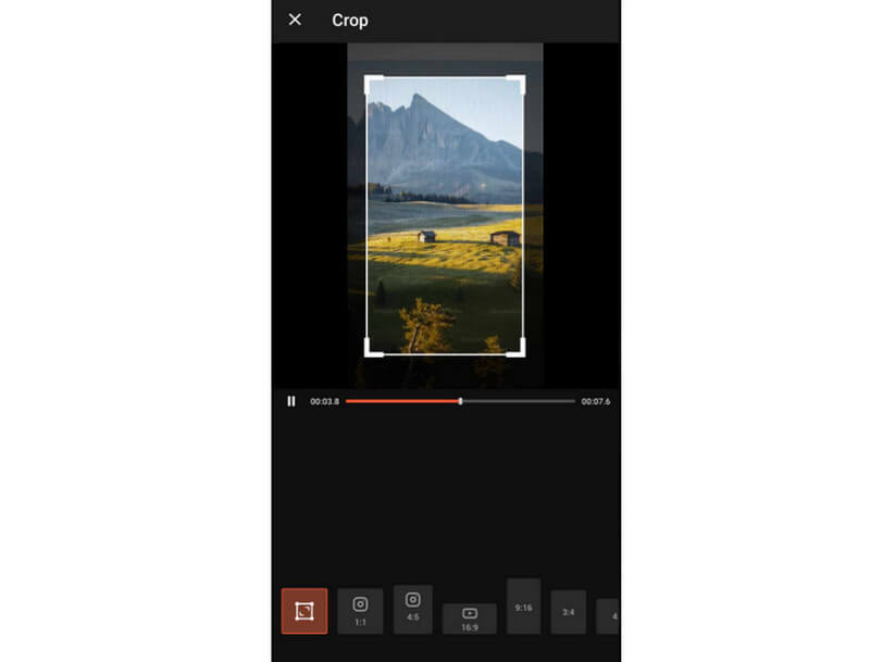 Funktion Video‑Zuschneider