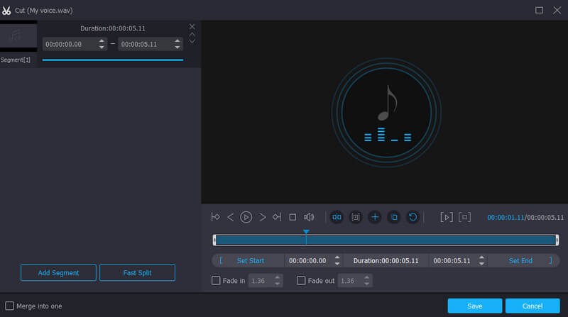 Vidmore Converter – Editor für generierte KI-Rap-Stimmen