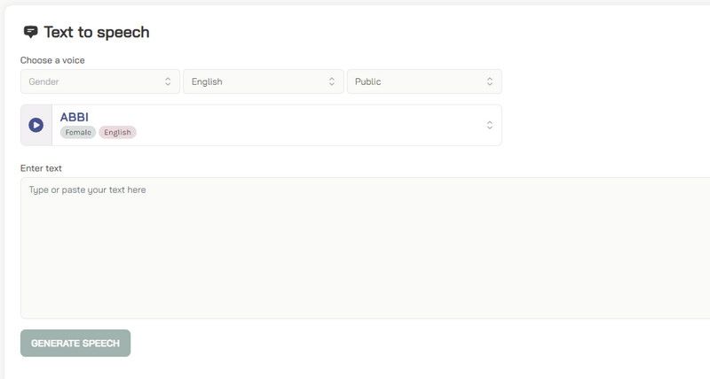 Text-zu-Sprache-Funktion