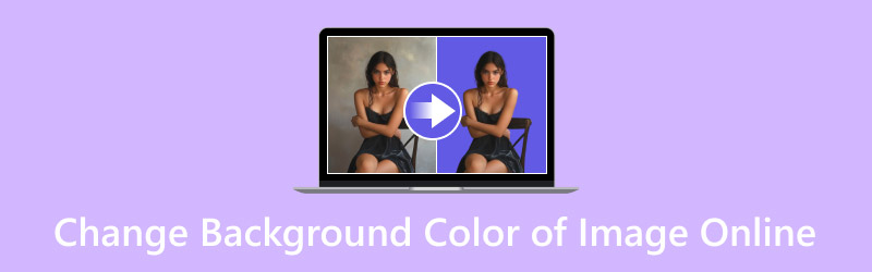 Hintergrundfarbe eines Bildes online ändern