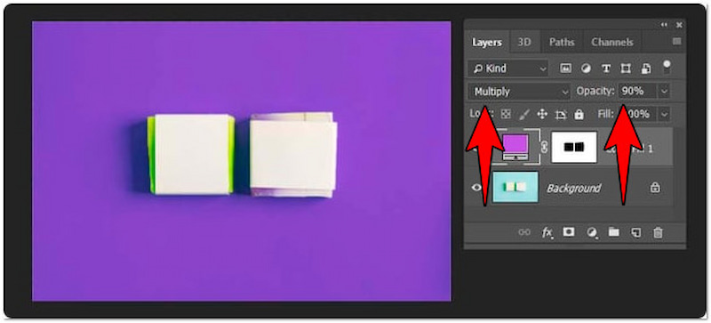 Füllmethode ändern