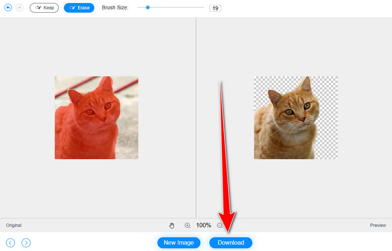 Download-Schaltfläche – Vidmore Background Remover