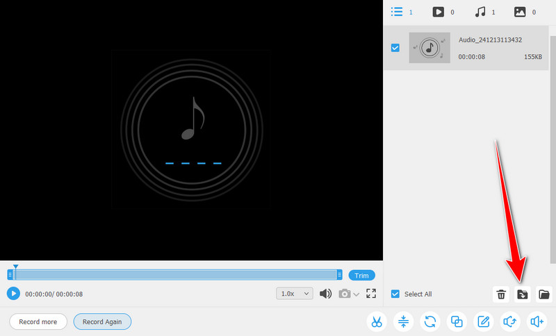 Auf Exportieren klicken Vidmore