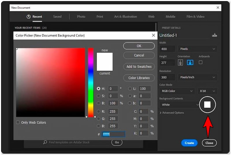 Spezifische Farbe festlegen