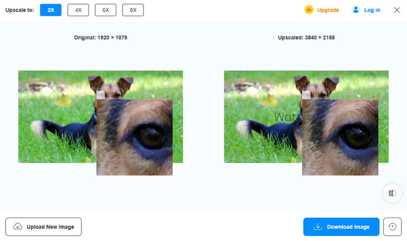 Vidmore Free Image Upscaler Online – Fotogröße ändern