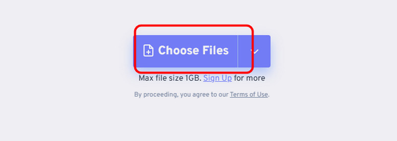 MP4-Datei hinzufügen FreeConvert