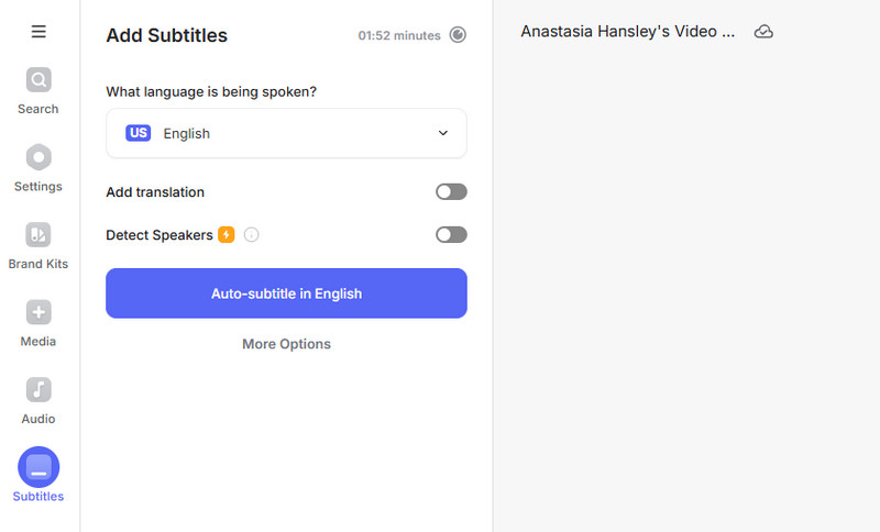 Auto-Untertitel-Funktion